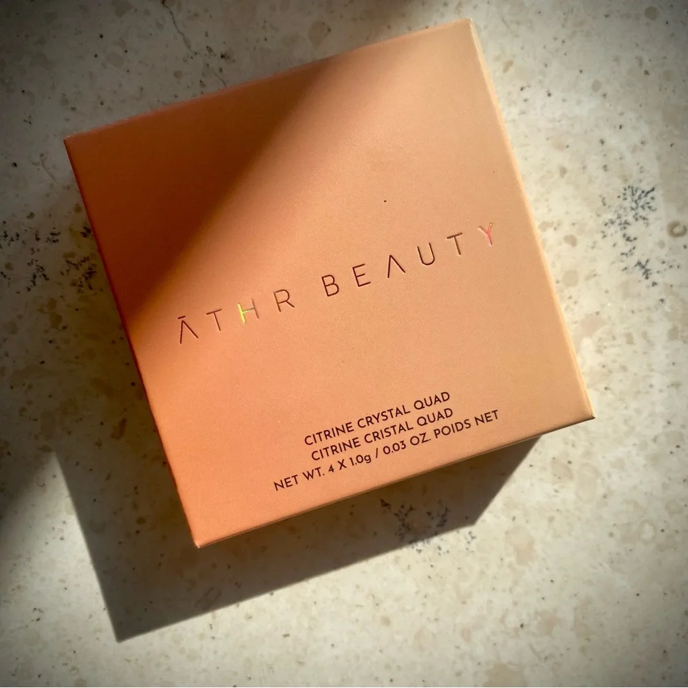 Athr Beauty Citrine Crystal Eyeshadow Quad